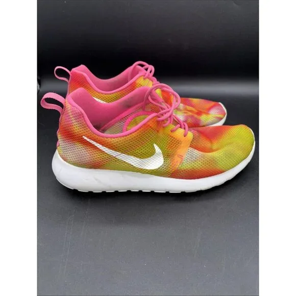 Nike Roshe One Flight Weight 'Pink Rose' 705486-601 100% Vegan Women’s Size 7 - Picture 5 of 11